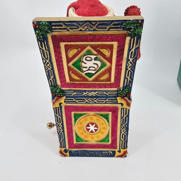NICHOLAS MUSIC BOX 1994 HOUSE OF LLOYD CHRISTMAS AROUND THE WORLD BOX WORKING - Picture 4 of 9